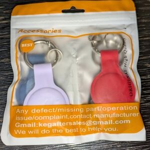 Apple AirTag accessories - keychain 4 pack NWT